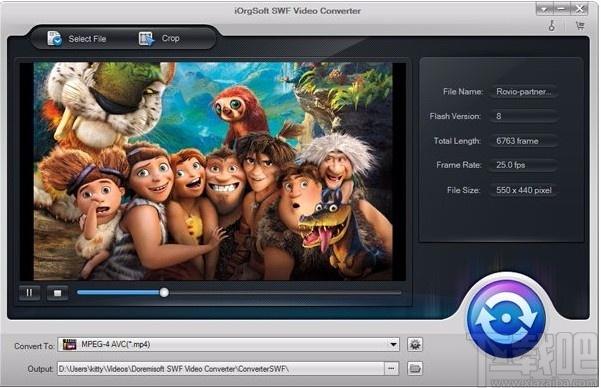 iOrgsoft SWF Converter下载,SWF转换器,SWF转换